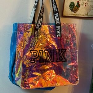 pink tote